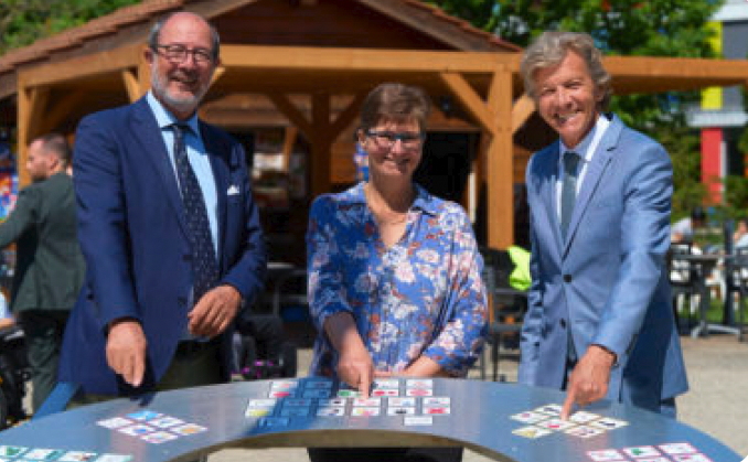 Les panneaux CAA inaugurés à Lancy